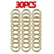 50PCS Metal Spring Clasps O Ring Keyring Snap Hook Connectors 13