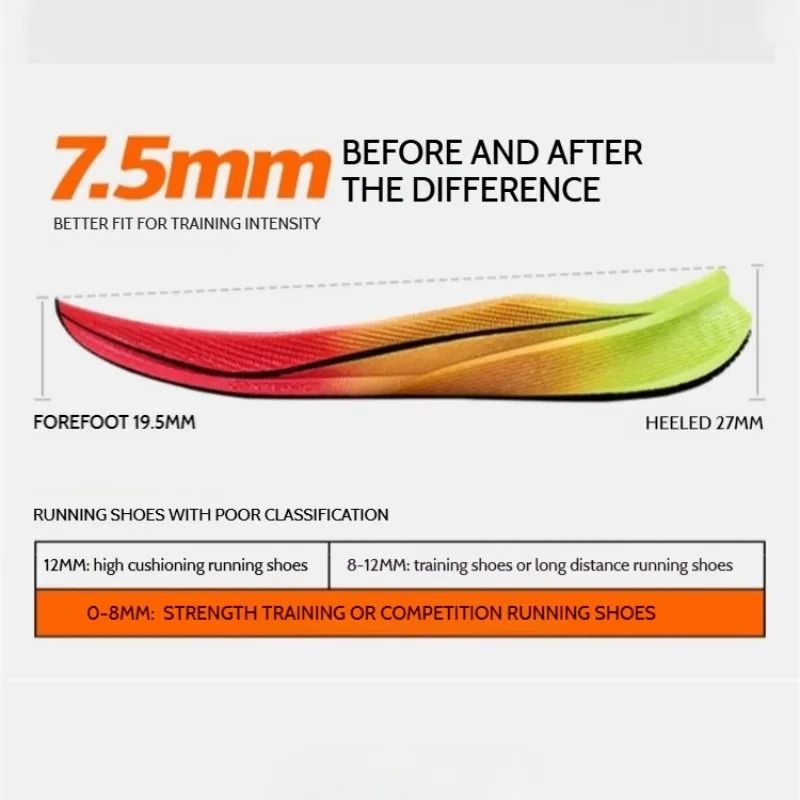 Xtep Mens Running Shoes 2000km 30 Lightweight Cushioned Sneakers 3