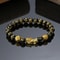 Feng Shui Black Obsidian Pixiu Wealth Luck Bracelet 6