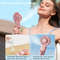 Portable Humidifier Fan Mini Handheld Mist Fan USB Rechargeable 2