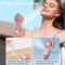 Portable Humidifier Fan Mini Handheld Mist Fan USB Rechargeable 2