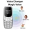 SERVO Small Mobile Phone Bluetooth Dialer Magic Voice Low Radiation Mini Cellphone 4