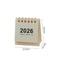 2026 Mini Simple Desk Calendar Creative Coil Desktop Planner 1