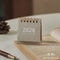 2026 Mini Simple Desk Calendar Creative Coil Desktop Planner 7