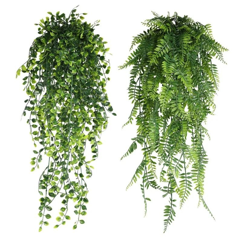 90 Cm Persian Fern Leaves Vine Home Hanging Decoration 2