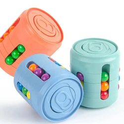 magic colorful beans multi function fidget spinner