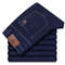 Wthinlee New Business Mens Jeans Casual Straight Stretch Denim Trousers 15