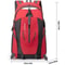 Lightweight Waterproof Hiking And Travel Backpack High Capacity Rucksack 1