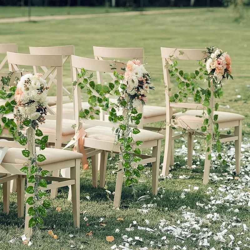 Artificial Ivy Leaf Vine Garland Hanging Rattan Creeper 4