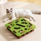 Felt Cat Puzzle Maze Box With Bell Ball Interactive Toy 1