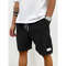 Men Corduroy Casual Shorts Solid Color Sportswear For Summer 8