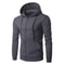 Men Zip Up Hoodie Jacket Slim Fit Long Sleeve Sweatshirt 7
