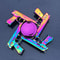 Metal Rainbow Gradient Fidget Spinner With Silent Bearing 9
