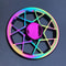 Metal Rainbow Gradient Fidget Spinner With Silent Bearing 8