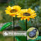 Simulated Solar Sunflower Smart Garden Light Waterproof LED 3