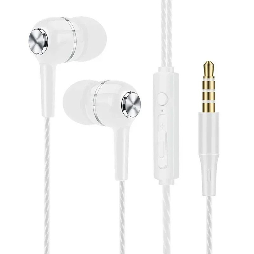 Wired 35mm Sport Earbuds With Bass Stereo Sound And Built In Mic For Music And Calls 4