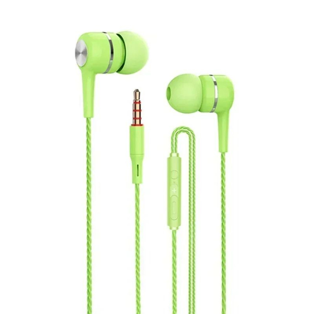 Wired 35mm Sport Earbuds With Bass Stereo Sound And Built In Mic For Music And Calls 6