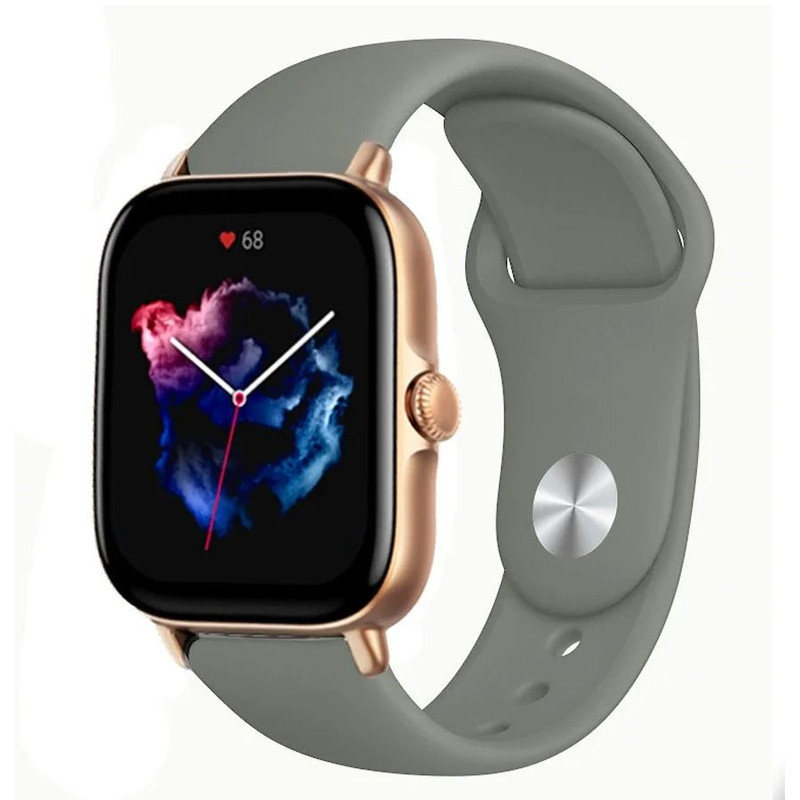 20mm 22mm Silicone Watch Strap For Amazfit GTS GTR Mini Series 11