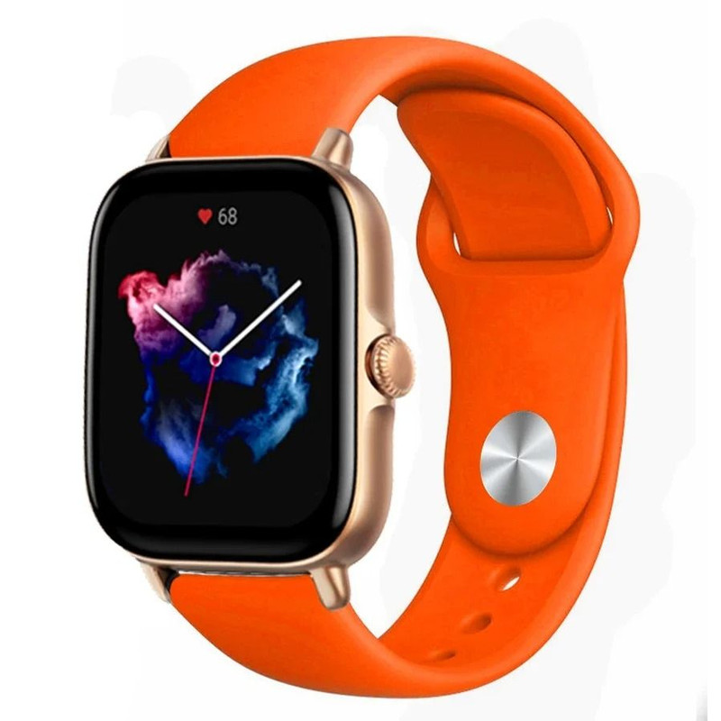 20mm 22mm Silicone Watch Strap For Amazfit GTS GTR Mini Series 12