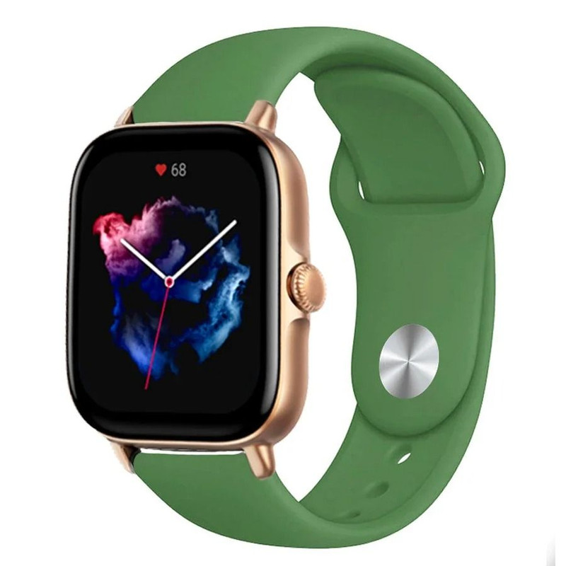 20mm 22mm Silicone Watch Strap For Amazfit GTS GTR Mini Series 14