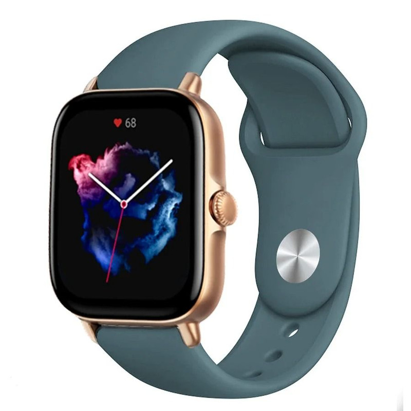 20mm 22mm Silicone Watch Strap For Amazfit GTS GTR Mini Series 3