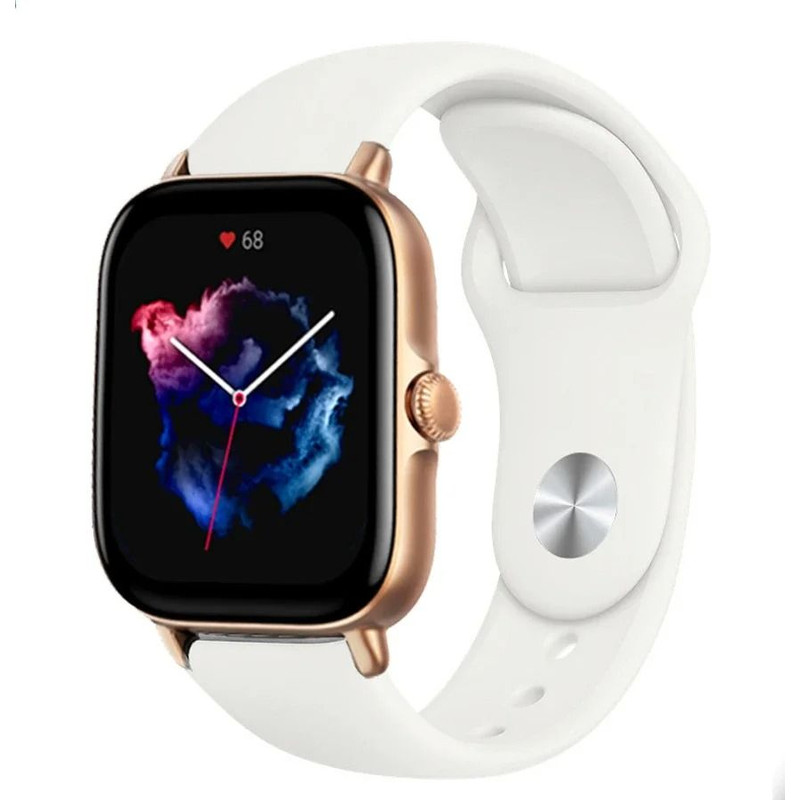 20mm 22mm Silicone Watch Strap For Amazfit GTS GTR Mini Series 6