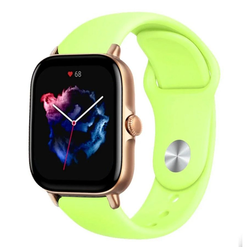 20mm 22mm Silicone Watch Strap For Amazfit GTS GTR Mini Series 8