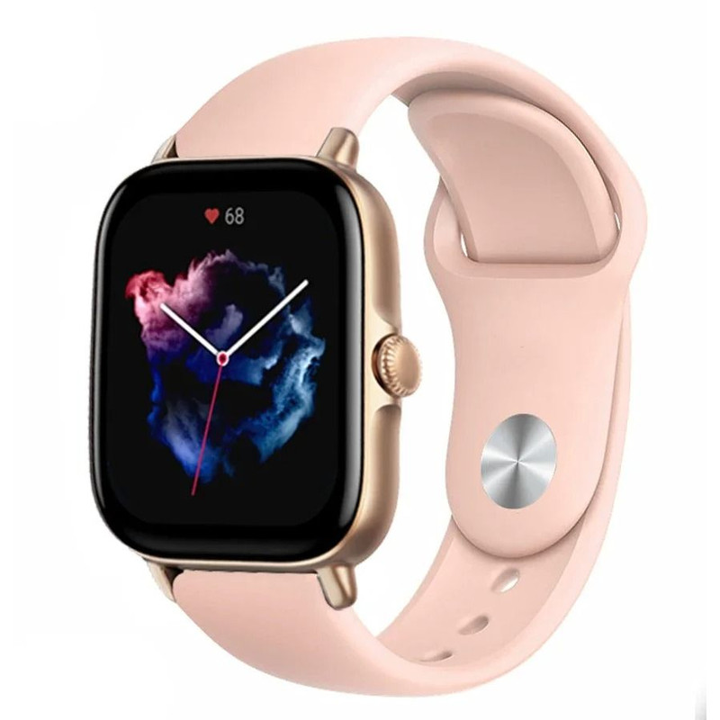 20mm 22mm Silicone Watch Strap For Amazfit GTS GTR Mini Series 26