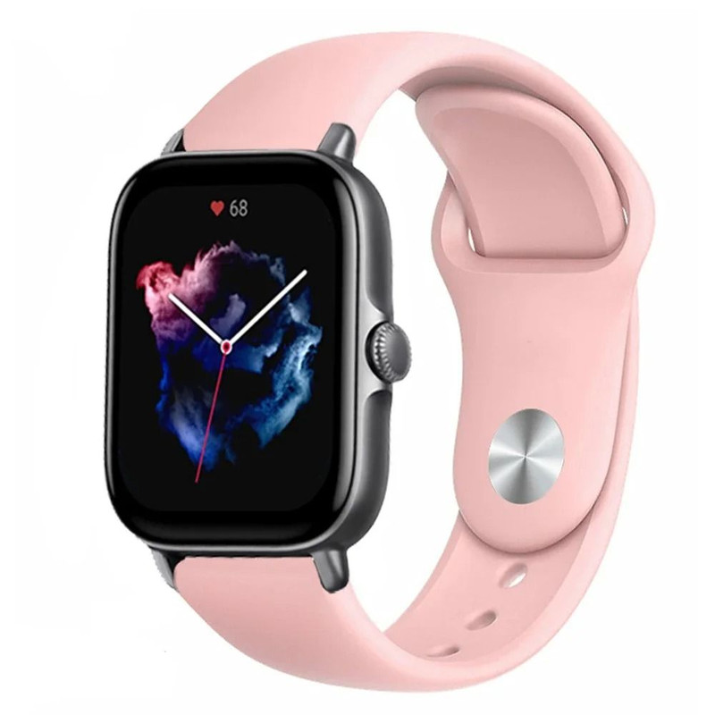 20mm 22mm Silicone Watch Strap For Amazfit GTS GTR Mini Series 18