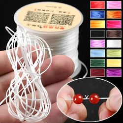 elastic crystal beading cord 1mm stretch thread for jewelry making