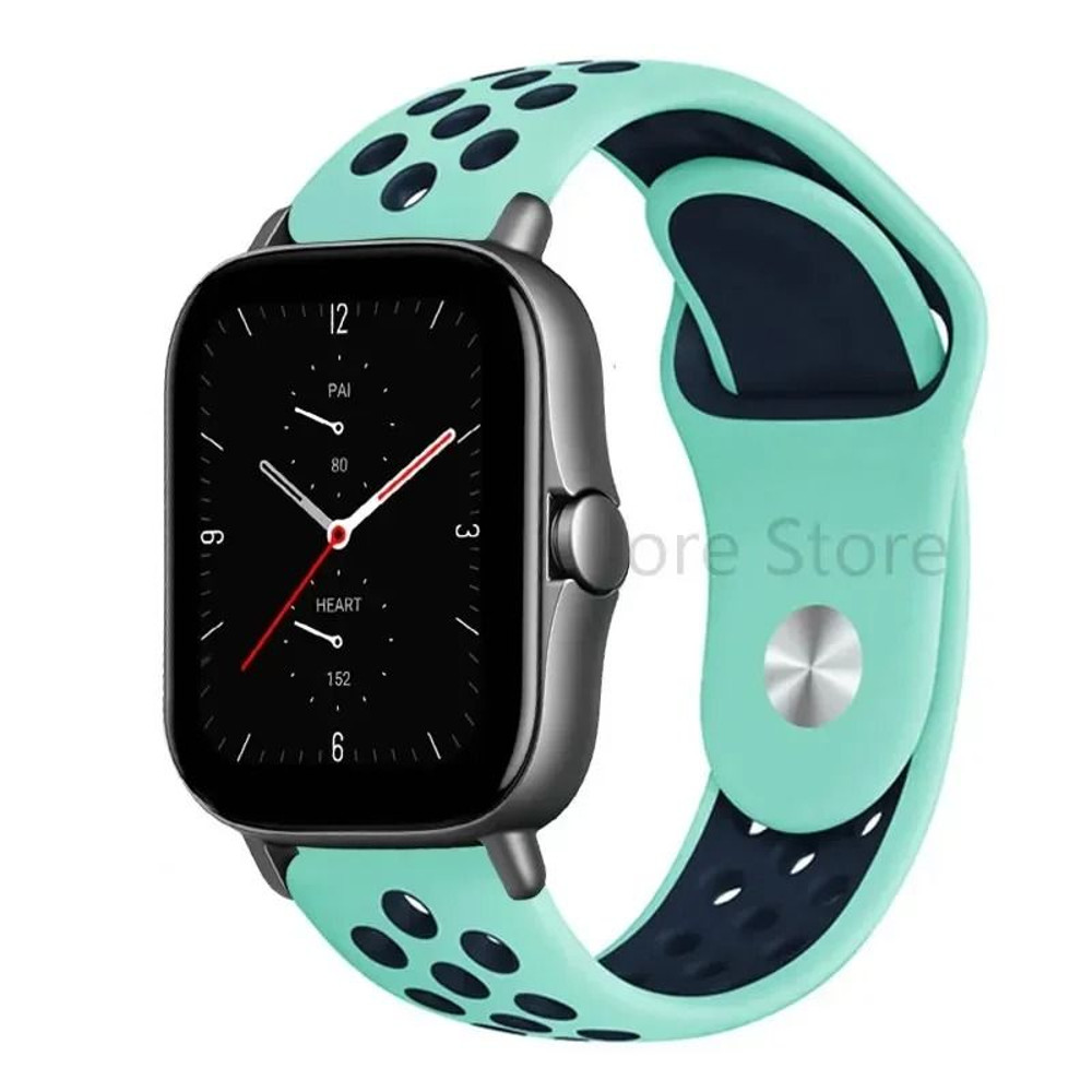 Silicone Sport Watch Band 20mm 22mm For Amazfit GTS GTR Bip Series 8