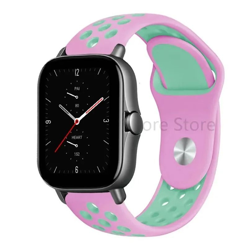 Silicone Sport Watch Band 20mm 22mm For Amazfit GTS GTR Bip Series 9