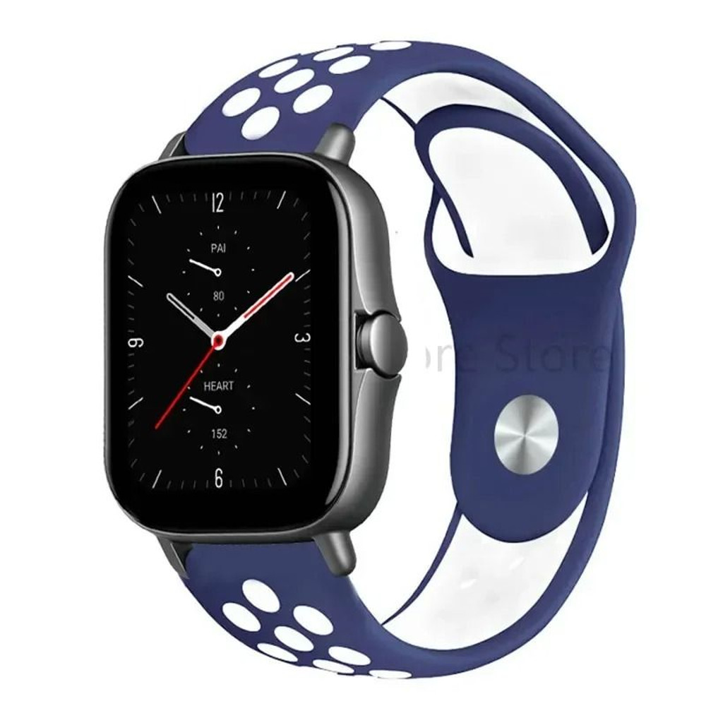 Silicone Sport Watch Band 20mm 22mm For Amazfit GTS GTR Bip Series 14