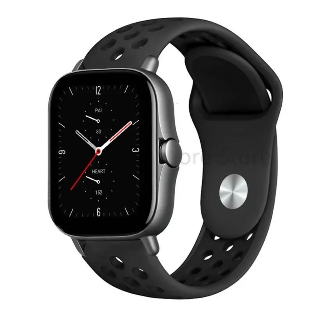 Silicone Sport Watch Band 20mm 22mm For Amazfit GTS GTR Bip Series 17