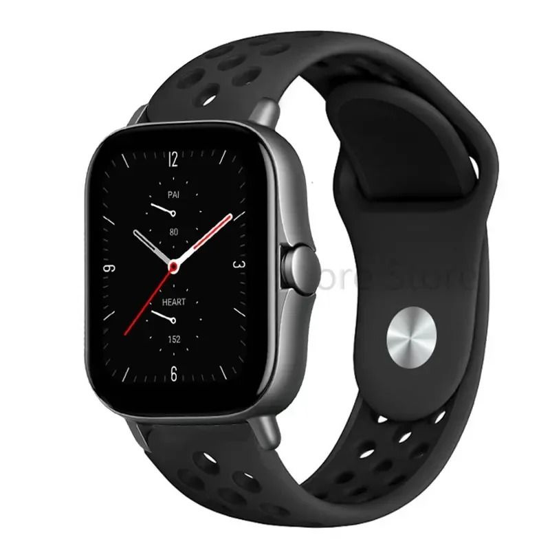 Silicone Sport Watch Band 20mm 22mm For Amazfit GTS GTR Bip Series 17