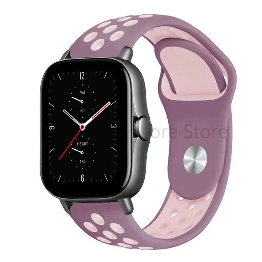 Silicone Sport Watch Band 20mm 22mm For Amazfit GTS GTR Bip Series 5