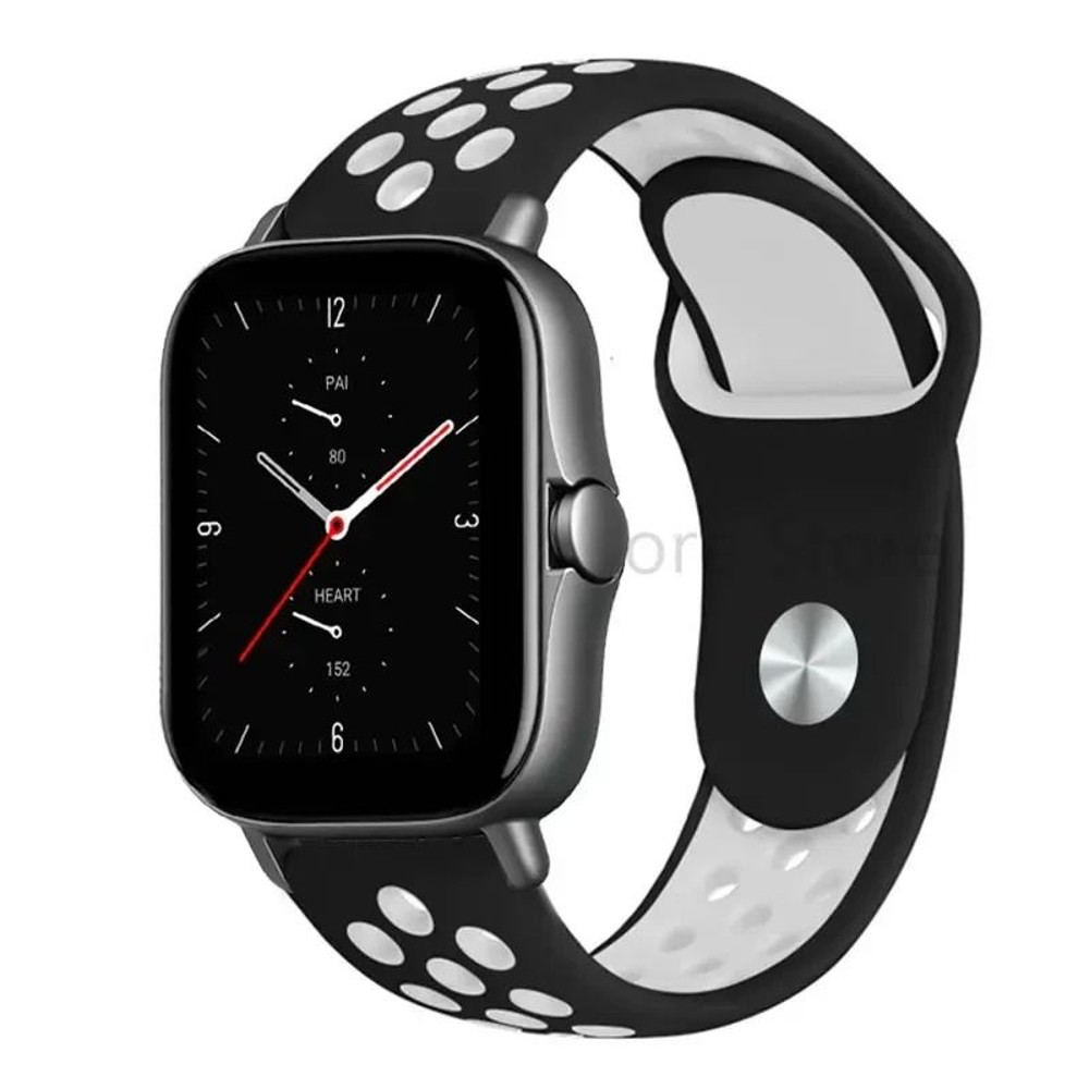 Silicone Sport Watch Band 20mm 22mm For Amazfit GTS GTR Bip Series 6