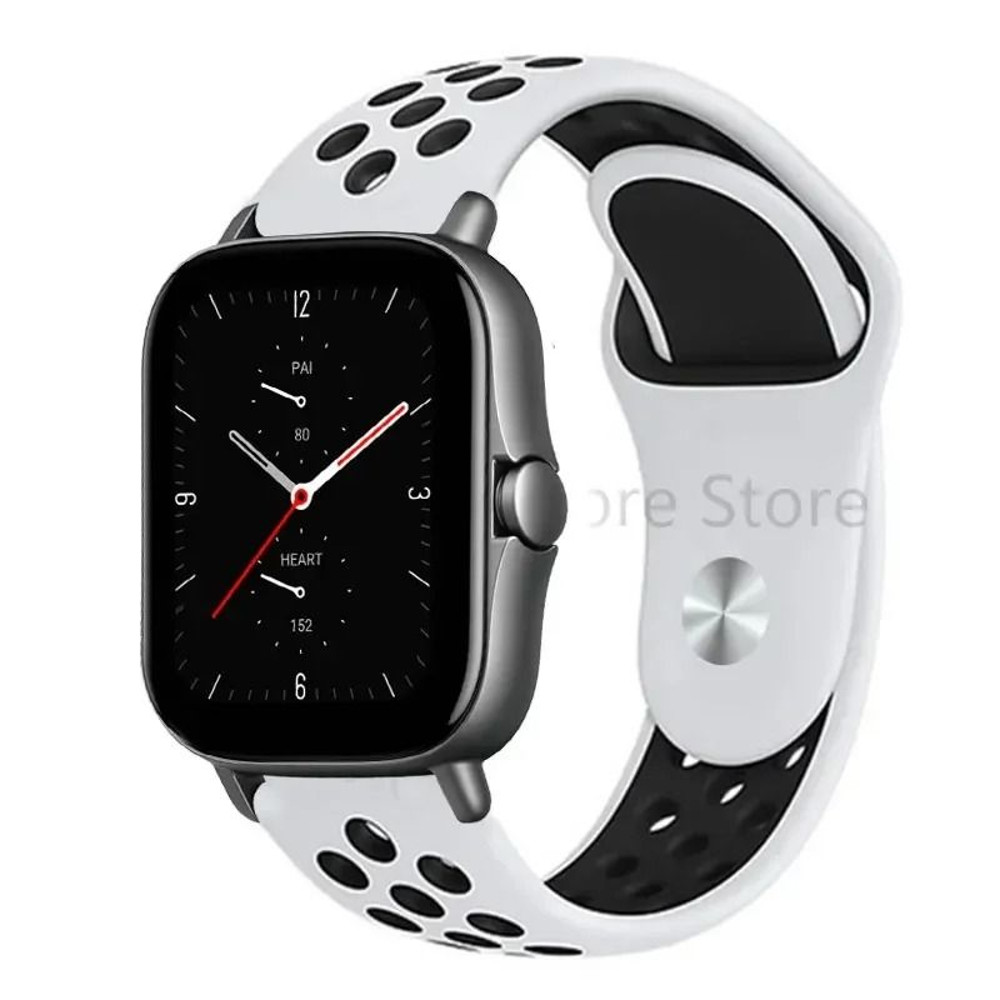 Silicone Sport Watch Band 20mm 22mm For Amazfit GTS GTR Bip Series 7