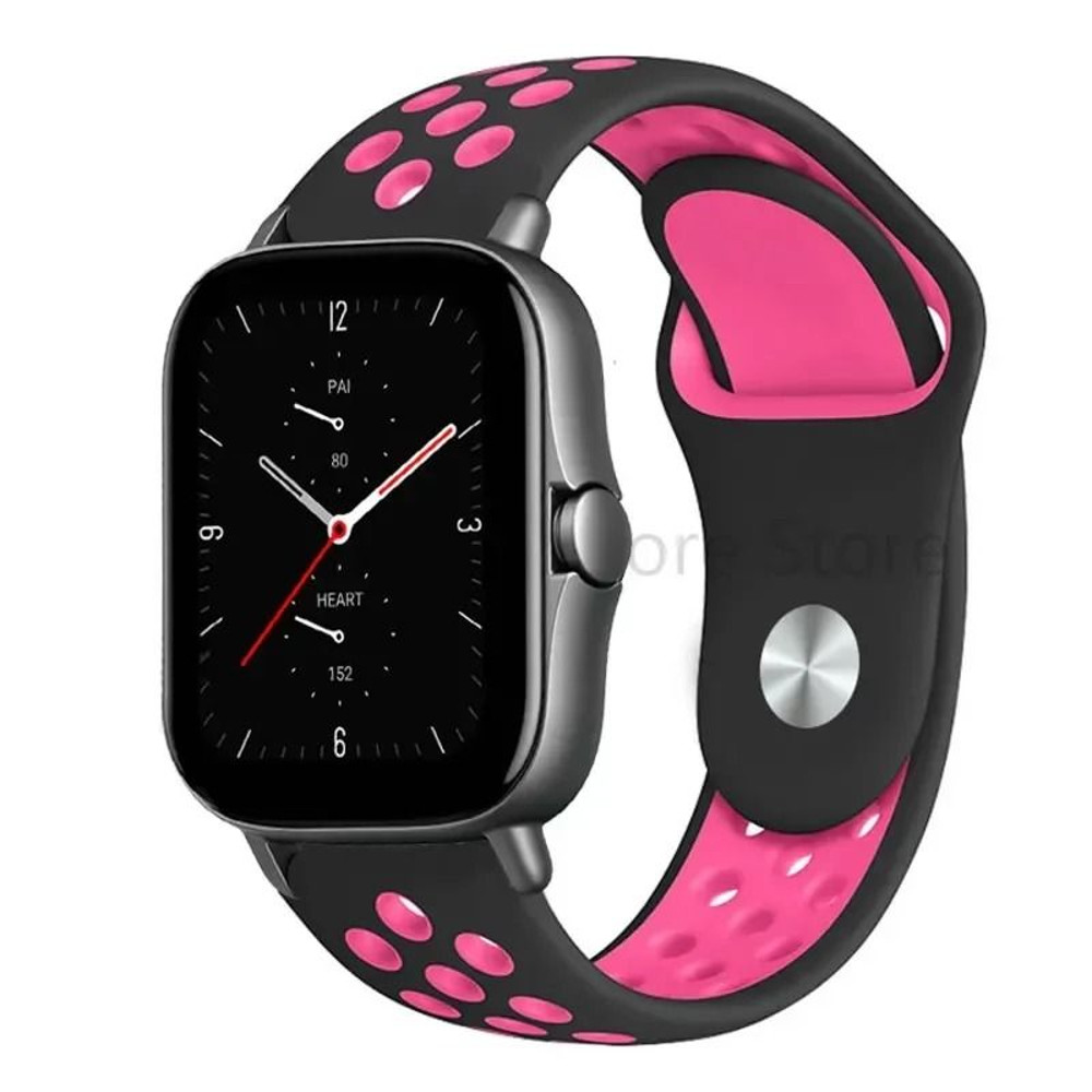 Silicone Sport Watch Band 20mm 22mm For Amazfit GTS GTR Bip Series 20