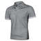 Mens Lightweight Short Sleeve Polo Shirt Solid Color Casual Sport Top 9