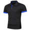 Mens Lightweight Short Sleeve Polo Shirt Solid Color Casual Sport Top 7