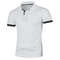 Mens Lightweight Short Sleeve Polo Shirt Solid Color Casual Sport Top 10