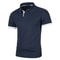 Mens Lightweight Short Sleeve Polo Shirt Solid Color Casual Sport Top 12