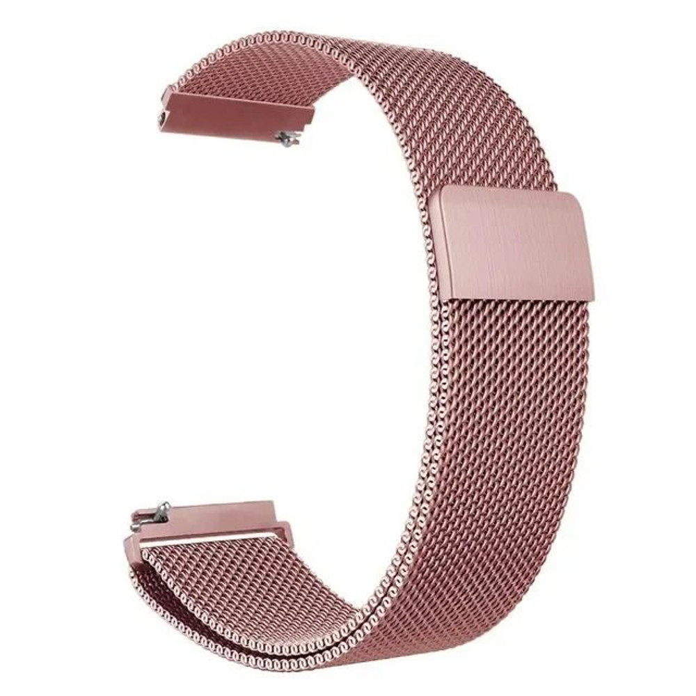 Magnetic Milanese Stainless Steel Watch Strap 20mm 22mm For Samsung Galaxy And Huawei Watches 11