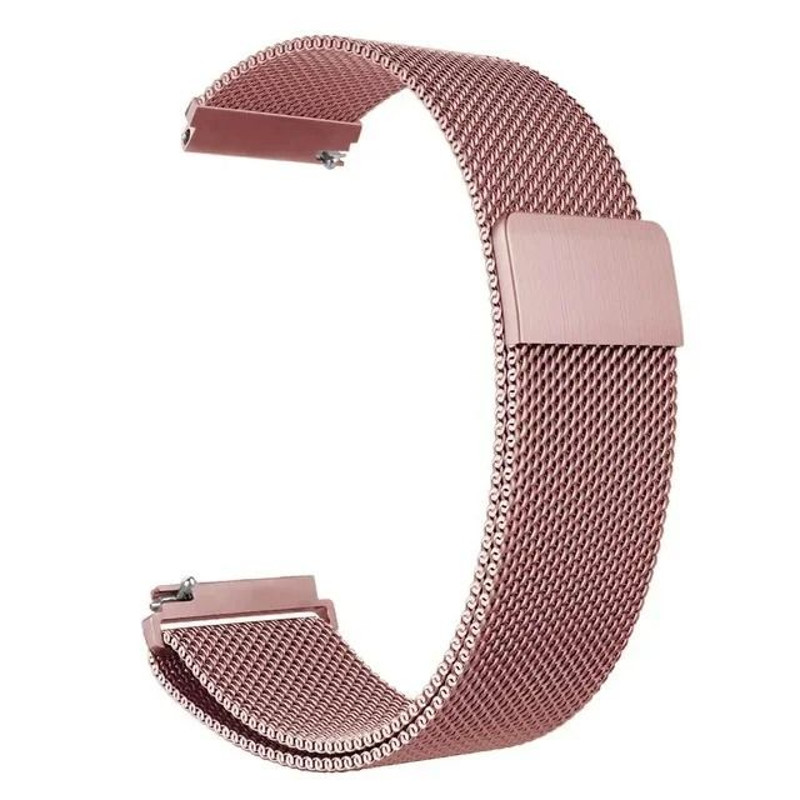 Magnetic Milanese Stainless Steel Watch Strap 20mm 22mm For Samsung Galaxy And Huawei Watches 11
