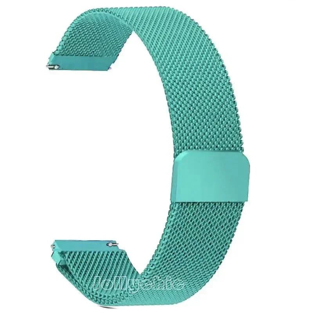 Magnetic Milanese Stainless Steel Watch Strap 20mm 22mm For Samsung Galaxy And Huawei Watches 16