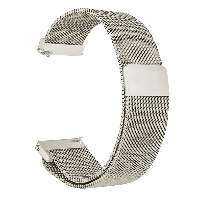 Magnetic Milanese Stainless Steel Watch Strap 20mm 22mm For Samsung Galaxy And Huawei Watches 19