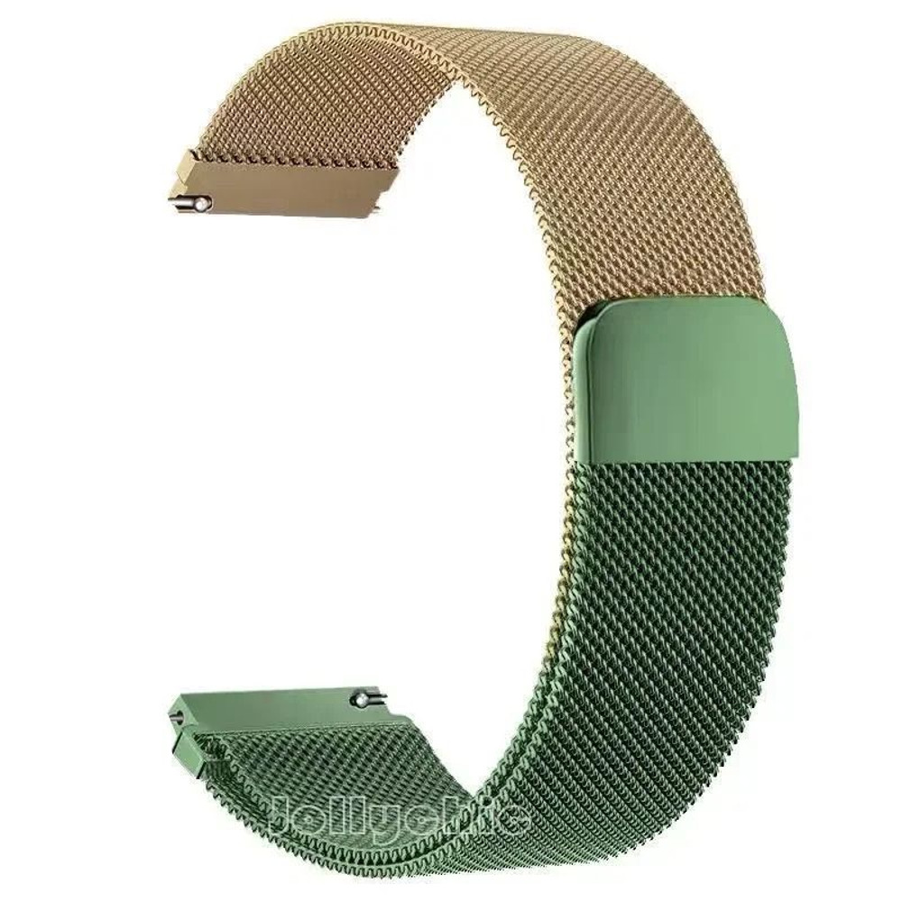 Magnetic Milanese Stainless Steel Watch Strap 20mm 22mm For Samsung Galaxy And Huawei Watches 25