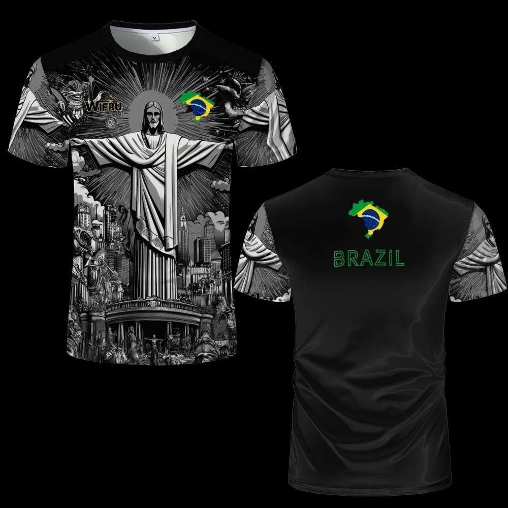 Mens Quick Dry Football Training Shirt Summer Sports Jersey 6