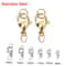 Stainless Steel Lobster Clasp And Jump Ring Set For Jewelry Making 1